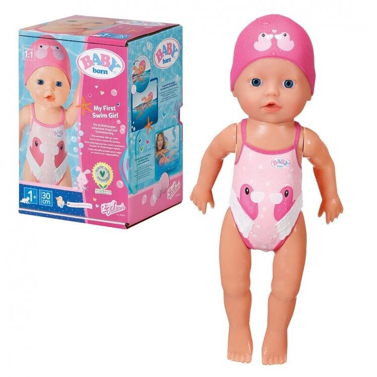 Product Zapf Creation: Baby Born Doll - My First Swim Girl (30cm) (831915-116721) image