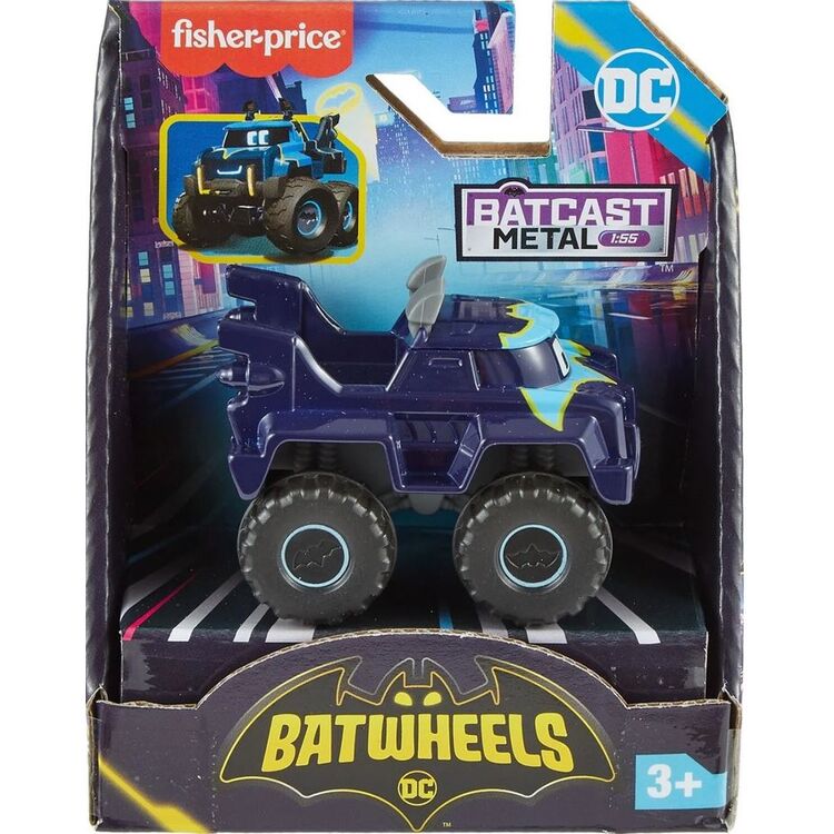 Product Fisher-Price® DC: Batwheels - Buff the Bat Truck Vehicle (HML18) image