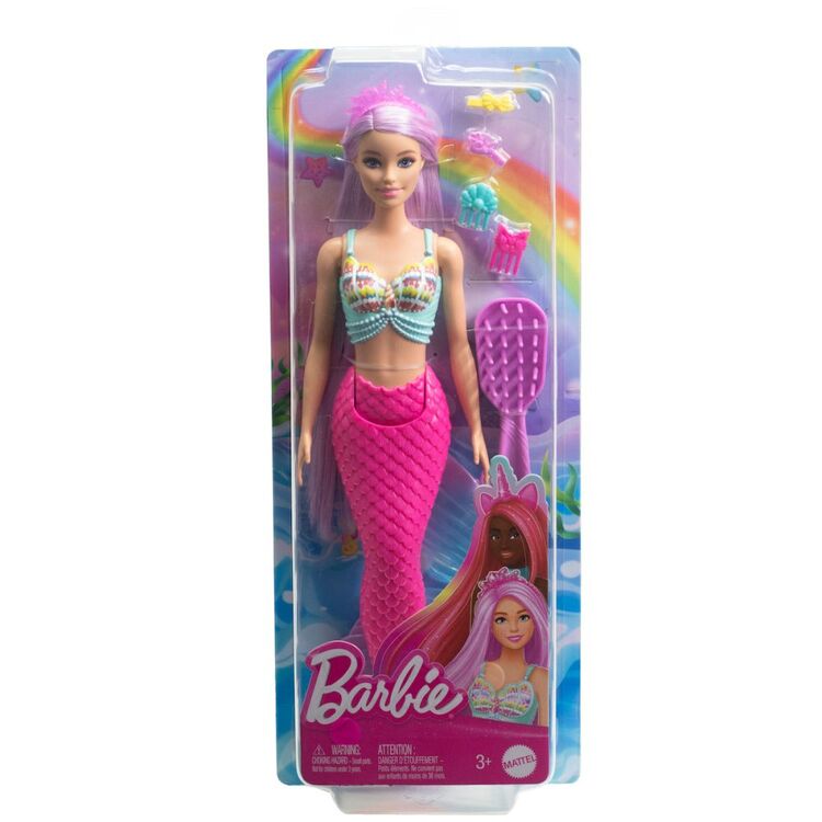 Product Mattel Barbie® Barbie A Touch of Magic Mermaid Long Hair Doll (HRR00) image