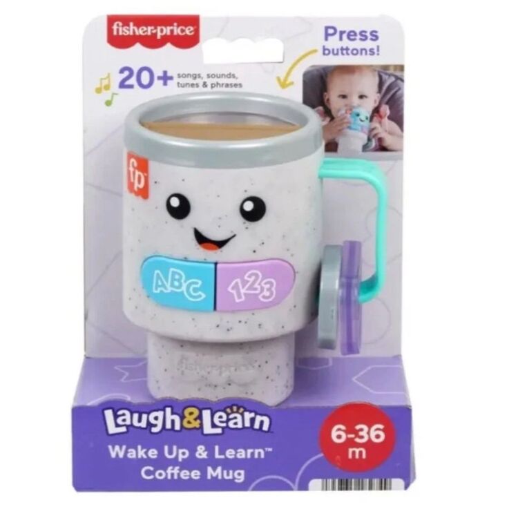 Product Fisher-Price® Laugh  Learn® - Wake Up  Learn Coffee Mug (HWY44) image