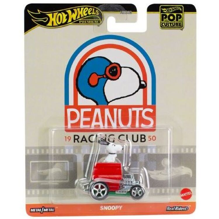 Product Mattel Hot Wheels Premium® Pop Culture: Peanuts Racing Club - Snoopy (HVJ42) image