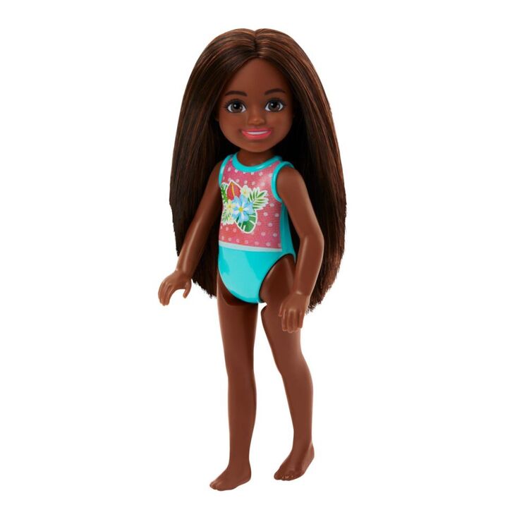 Product Mattel Barbie®: Club Chelsea Beach Doll with Dark Skin (HTK27) image