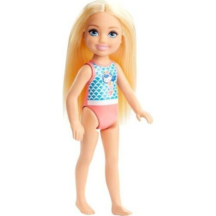 Product Mattel Barbie®: Club Chelsea Beach Doll with Mermaid Swimsuit (JBG70) image