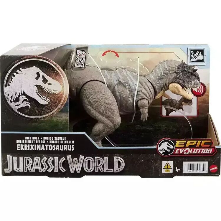 Product Mattel Jurassic World: Epic Evolution Wild Roar - Ekrixinatosaurus (HTK70) image