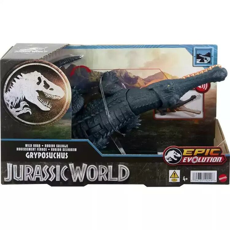 Product Mattel Jurassic World: Epic Evolution Wild Roar - Gryposuchus (HTK71) image