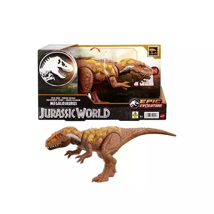 Product Mattel Jurassic World: Epic Evolution Wild Roar - Megalosaurus (HTK73) image