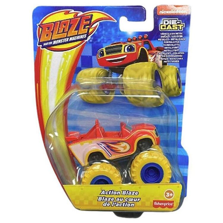 Product Fisher-Price Nickelodeon: Blaze and the Monster Machines Die-Cast - Action Blaze (HWY69) image