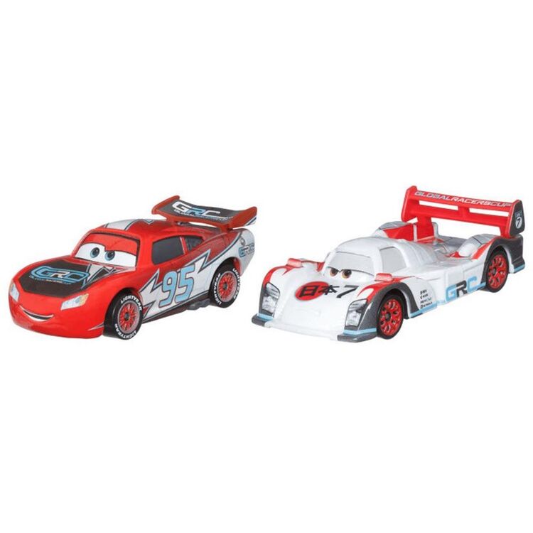 Product Mattel Disney Pixar: Cars Global Racers Cup - Lightning McQueen  Shu Todoroki (Set of 2) (HTX12) image