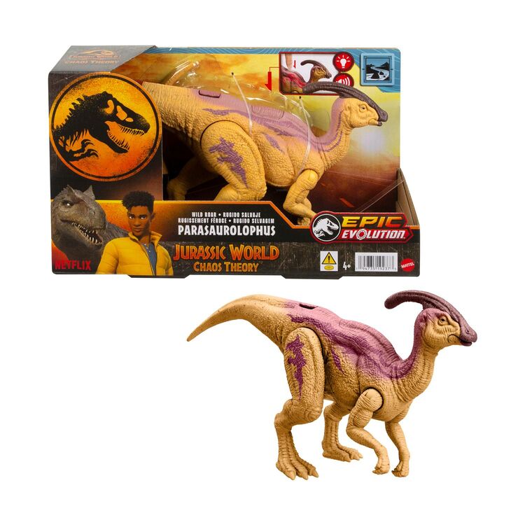 Product Mattel Jurassic World: Epic Evolution Chaos Theory - Wild Roar Parasaurolophus (HTK75) image