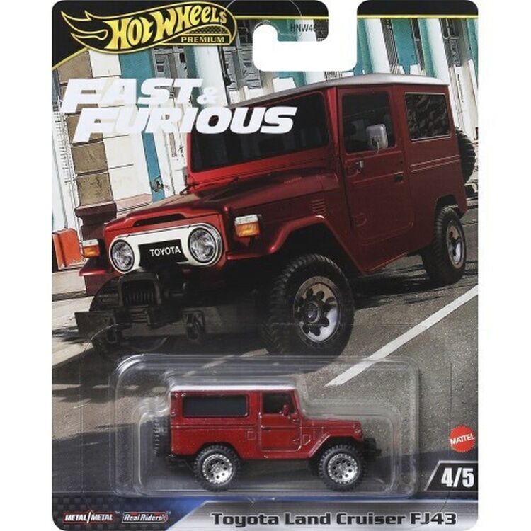 Product Mattel Hot Wheels Premium: Fast  Furious - Toyota Land Cruiser FJ43 (HRT96) image