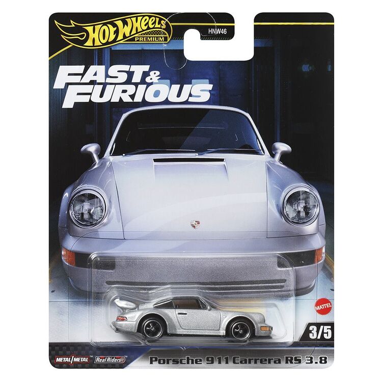 Product Mattel Hot Wheels Premium: Fast  Furious - Porsche 911 Carrera RS 3.8 (HRT97) image