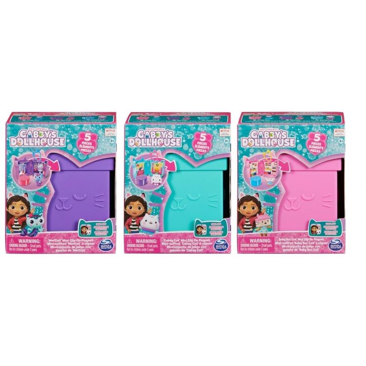 Product Spin Master Gabbys Dollhouse: Mini Clip On Playset (Random) (6065945) image