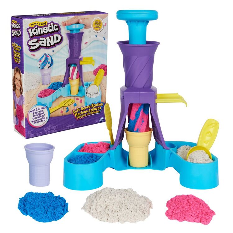 Product Spin Master Kinetic Sand - Soft Serve Station (6068385) image