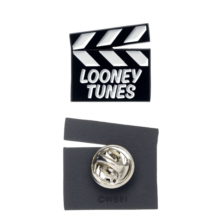 Product Looney Tunes Clapper Board Pin Badge image