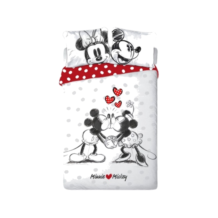 Product Disney Mickey and Minnie Polka Dot Bed Single image