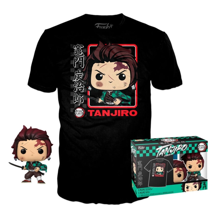 Product Funko Pop! & Tee Tanjiro Demon Slayer(Special Edition) image