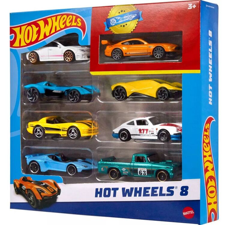 Product Mattel Hot Wheels: Hot Wheels 8 - Random Vehicles Set (HPV78) image