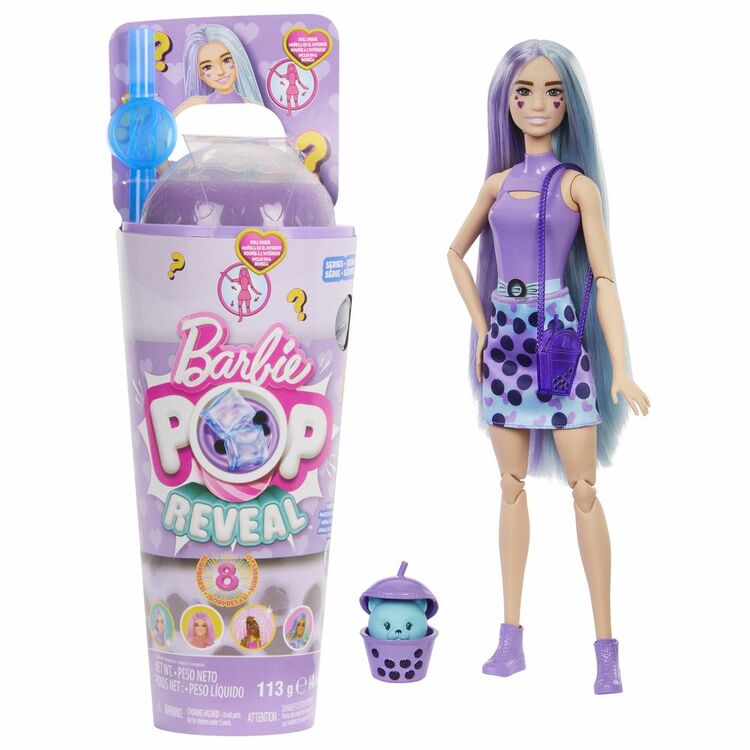 Product Mattel Barbie: Pop Reveal - Bubble Tea Series Taro Milk Doll (HTJ19) image