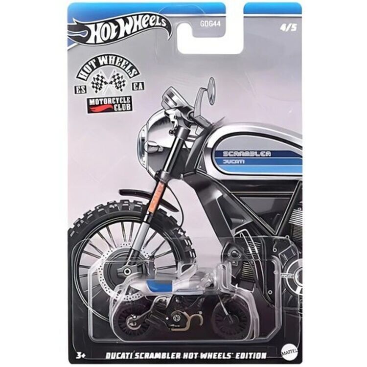 Product Mattel Hot Wheels: Motorcycle Club - Ducati Scrambler Hot Wheels Edition (HRR93) image