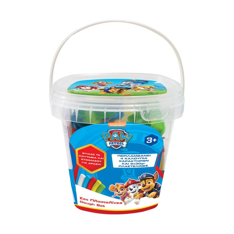 Product John Hellas: Paw Patrol Πλαστελίνη- Σετ σε Μικρό Κουβαδάκι (03979PM) image