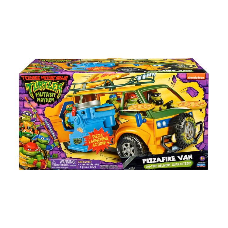 Product Giochi Preziosi Teenage Mutant Ninja Turtles: Mutant Mayhem - Pizzafire Van Vehicle (TU804000) image