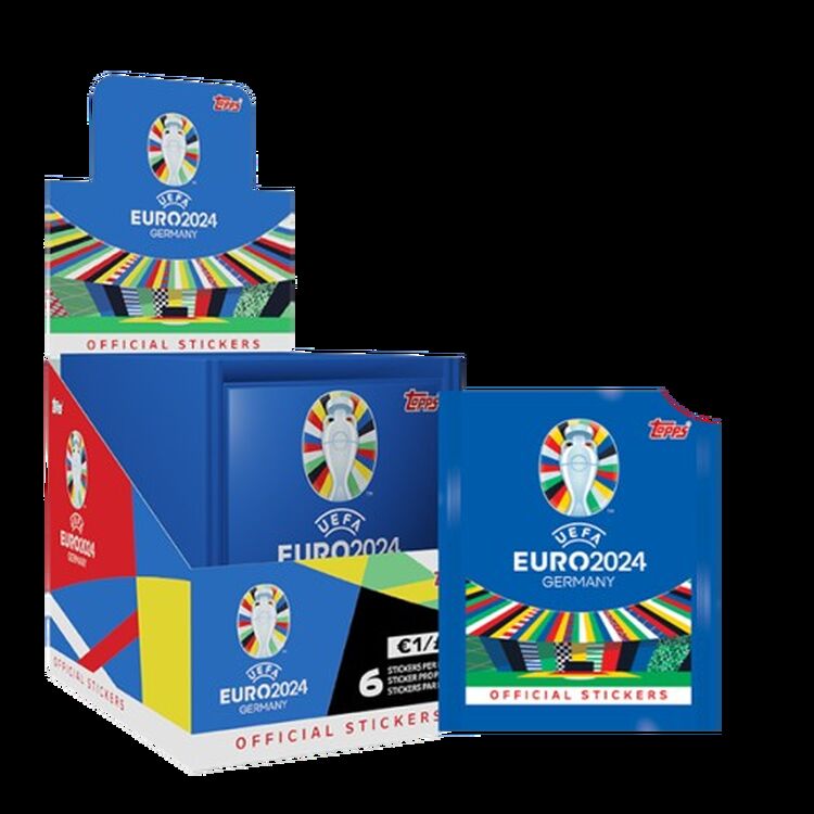 Product Topps EURO 2024 Sticker Packet (50 Φακελάκια) image