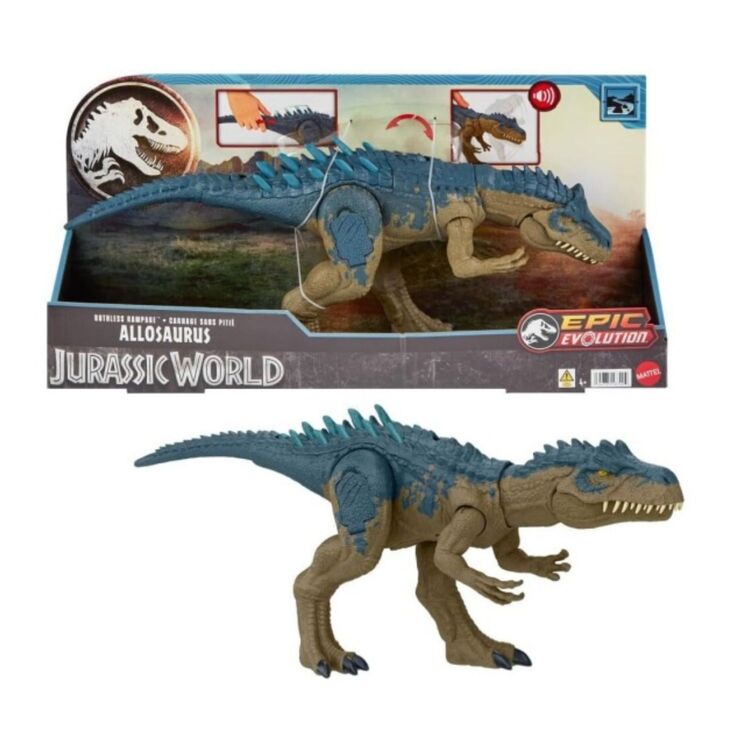 Product Mattel Jurassic World: Epic Evolution - Ruthless Rampage Allosaurus (HRX50) image