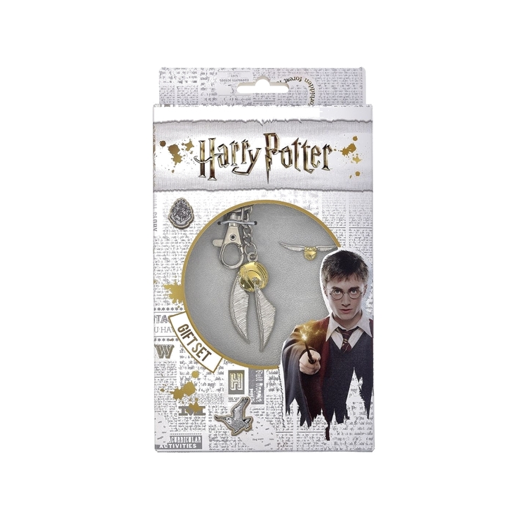 Product Harry Potter Golden Snitch Keyring and Pin Set image