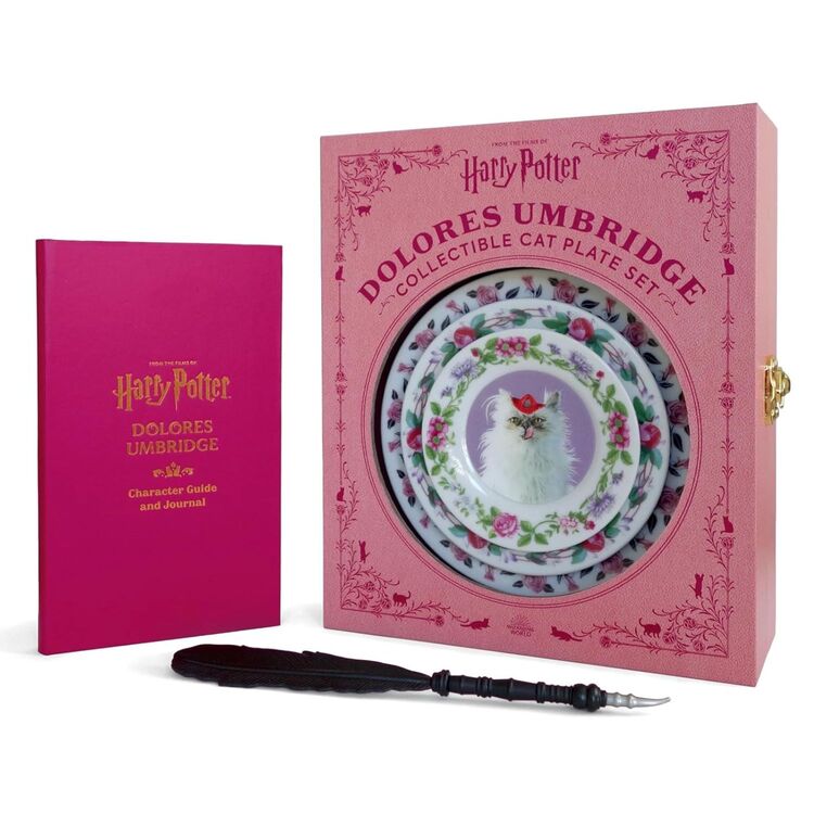 Product Harry Potter: Dolores Umbridge Collectible Cat Plate Set image