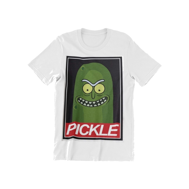 Product Rick and Morty Pickle Rick White T-Shirt image