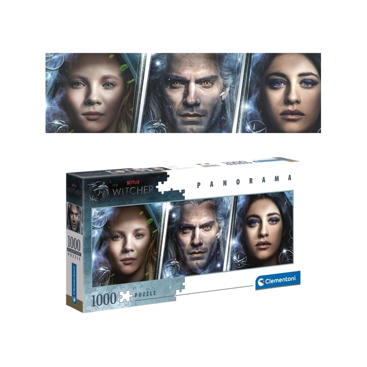 Product The Witcher Panorama Jigsaw Puzzle Faces image