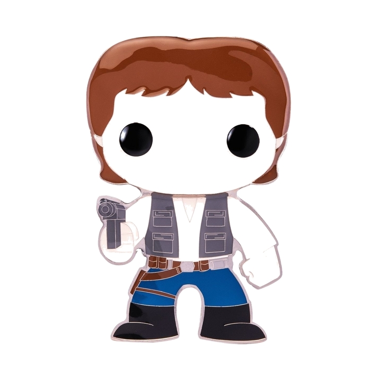 Product Funko Pop! Large Pin Star Wars Han Solo image