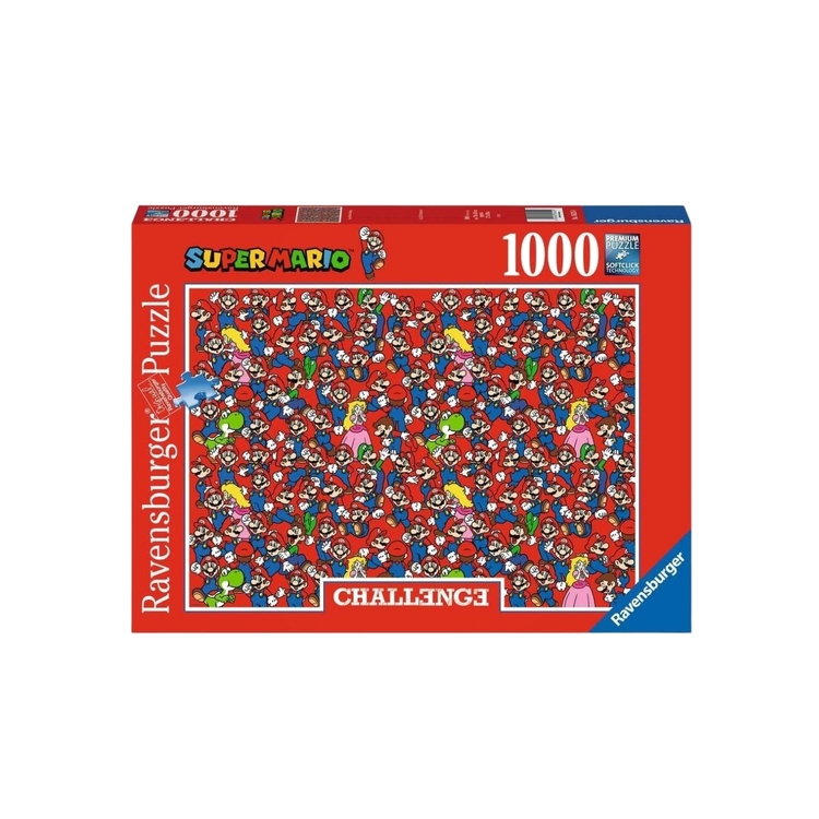 Product Nintendo Super Mario Challenge Jigsaw Puzzle 1000pcs image