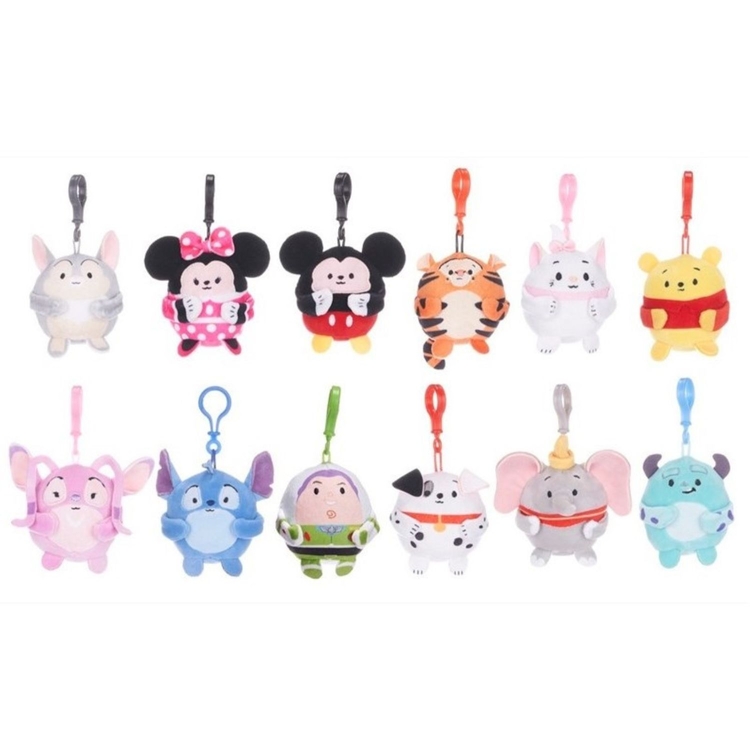 Product Μπρελόκ Λούτρινο Disney Squashy Podgies (Τυχαία Επιλογή) image