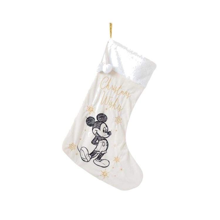 Product Disney Plush Velvet Stocking Mickey Mouse image