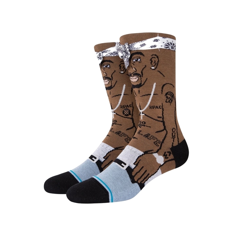 Product Stance Tupac Resurrected Socks image