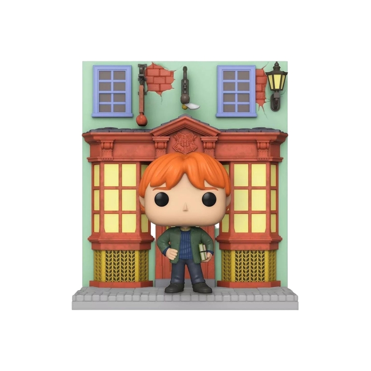 Product Funko Pop! Harry Potter Diagon Alley Quidditch Supplies With Ron (Special Edition) image