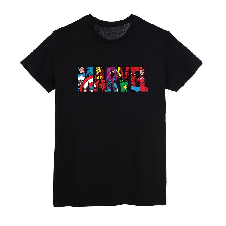 Product Marvel Logo Characters T-shirt image