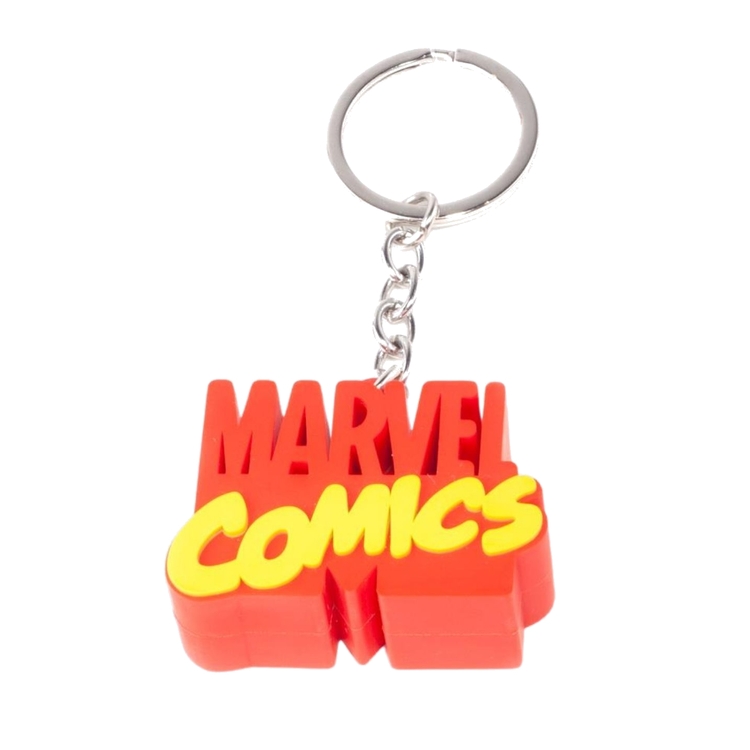 Product Marvel Comics 3D Logo Keychain image