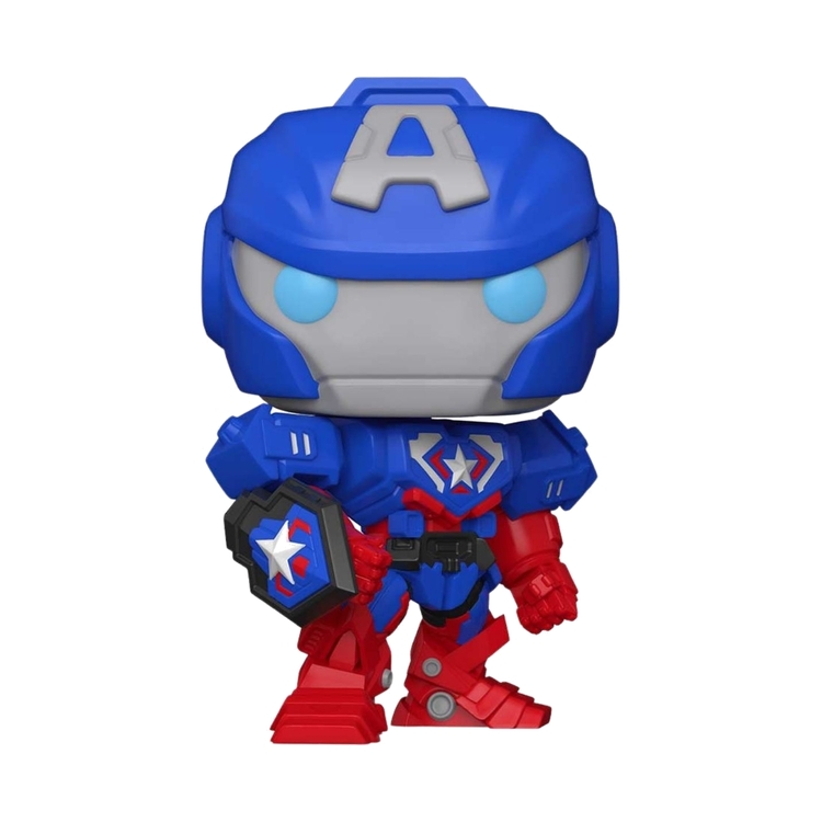 Product Funko Pop! Marvel Mech Captain America 10'' (Special Edition) image