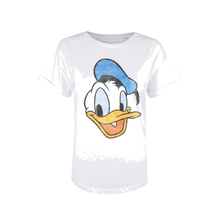 Product Disney Donald Duck Face Ladies T-Shirt image