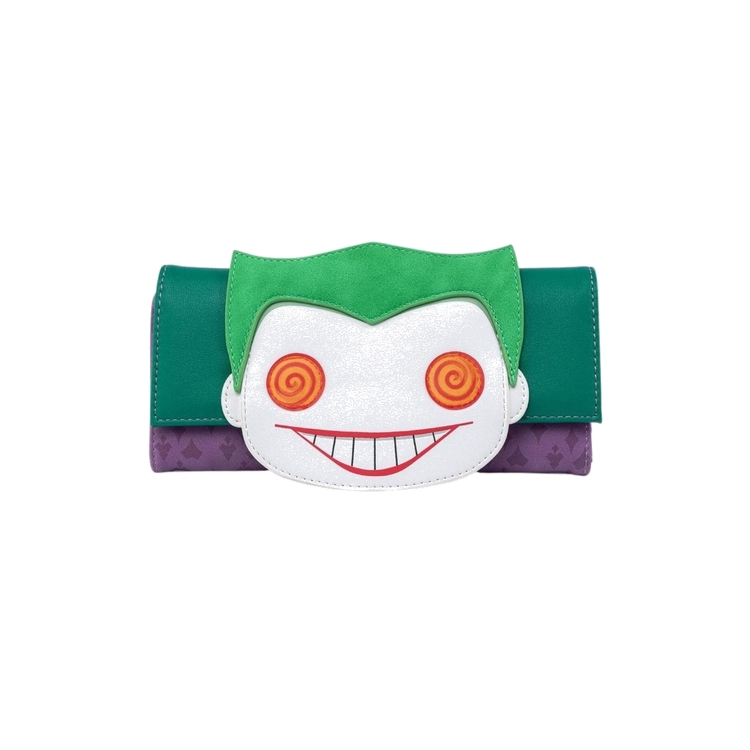 Product Loungefly DC Comics Joker Eyes Wallet image