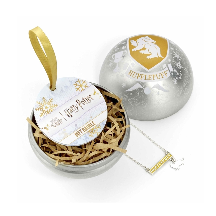 Product Harry Potter Christmas Bauble Hufflepuff and Necklace image