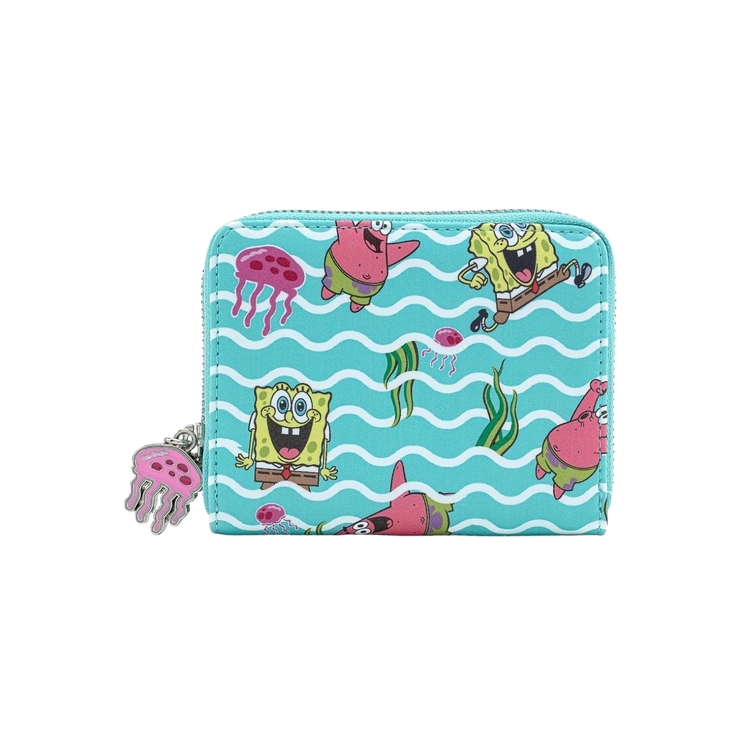 Product Loungefly Nickelodeon Sponge Bob Jelly Fishing Wallet image