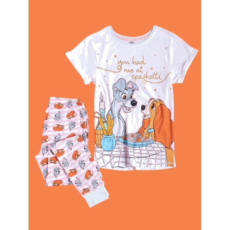 Product Disney Lady and The Tramp Dinner Pyjamas image