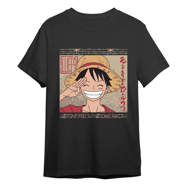 Product One Piece Luffy Wave T-shirt image