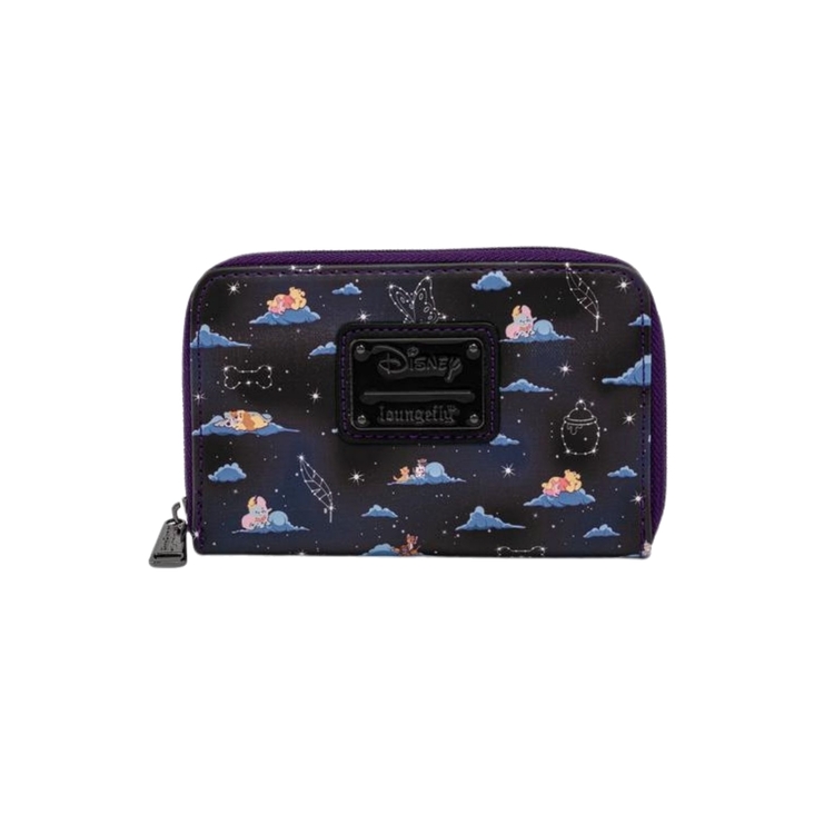 Product Loungefly Disney Classic Characters On Cloud Zip Around Wallet image