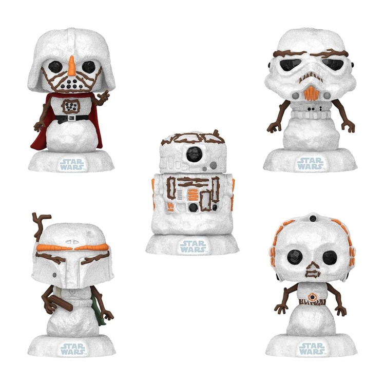 Product Funko Pop! 5-Pack Disney Star Wars: Holiday (Special Edition) image