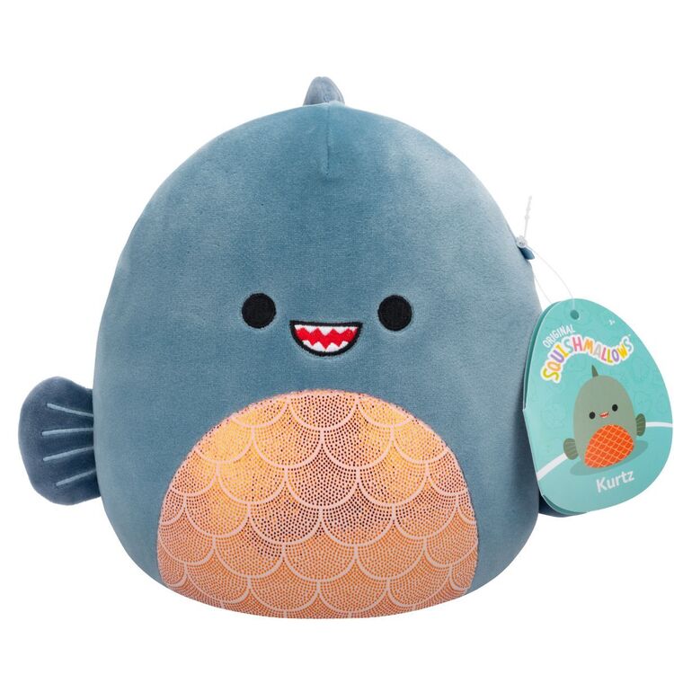 Product Λούτρινο Squishmallows Kurtz The Grey Piranha(19cm) image