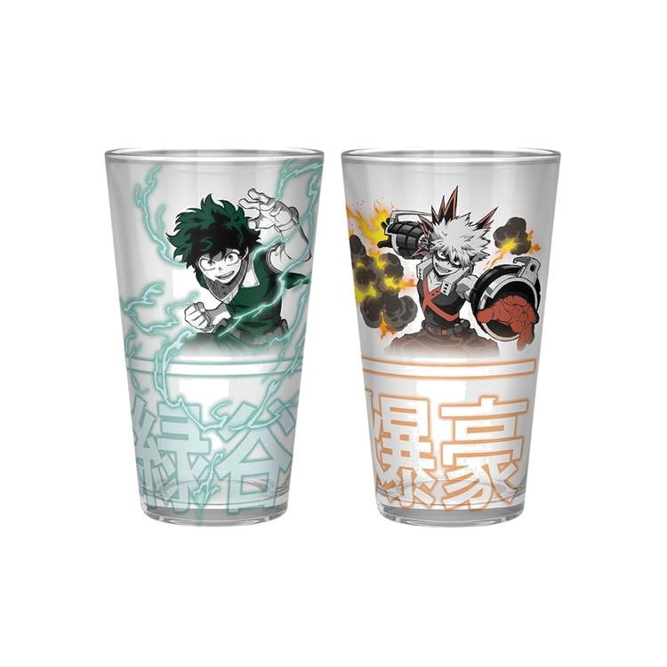 Product MHA Izuku & Bakugo Large Glass image